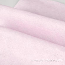 Dyed material pink color spunalce nonwoven for wipes